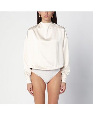ANDAMANE Sylvia Milk- Bodysuit - White