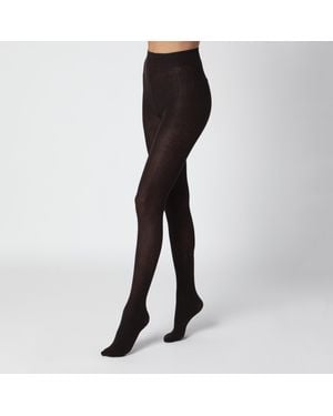 Max Mara Ribbed Tights - Black