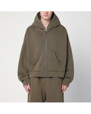 Entire studios Military Sweatshirt In Cotton - Green