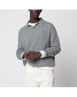 Polo Ralph Lauren Cable Knit Jumper - Grey