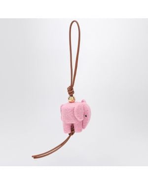 Loewe Elephant Pendant - Pink
