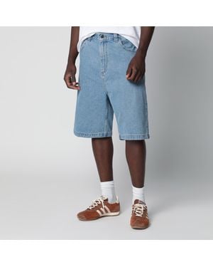 Carhartt Brandon Short/Stone Bleached - Blue
