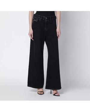 DIESEL Jean Flare 1978 D-Akemi Foncé Délavé - Noir
