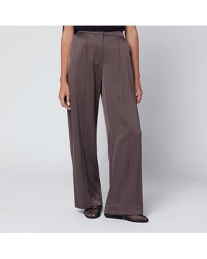 Jonathan Simkhai Kyra-Hose Aus Schokoladen-Satin - Braun
