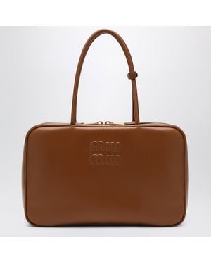 Miu Miu Beau Large Bag - Brown