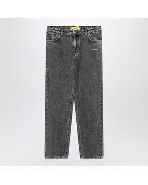 Off-White c/o Virgil Abloh Denim Diagonal Jeans - Grey