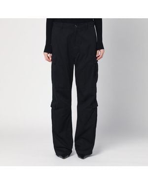Balenciaga Pantalone cargo in misto cotone - Nero
