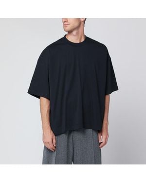 Studio Nicholson Oversized Cotton T-Shirt - Black