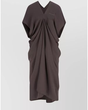 MM6 by Maison Margiela Midi Dress - Brown