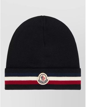 Moncler Wool Beanie - Blue