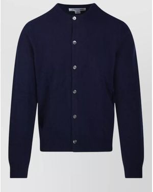 Comme des Garçons Lambswool Cardigan - Blue