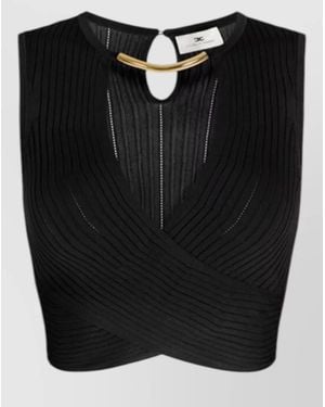 Elisabetta Franchi Tank Top - Black