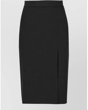 ANDAMANE Knee-Length Pencil Skirt - Black