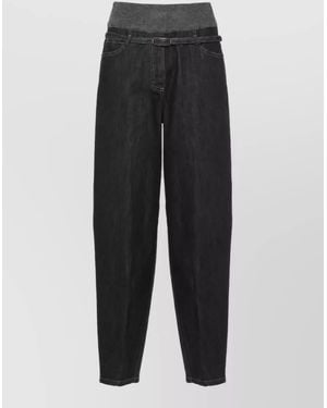 Panicale Straight-Leg Denim Jeans - Black