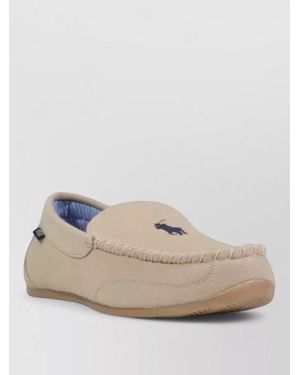 Ralph Lauren Textile Slippers - Natural