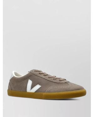 Veja Suede Lace-Up Trainers - Multicolour