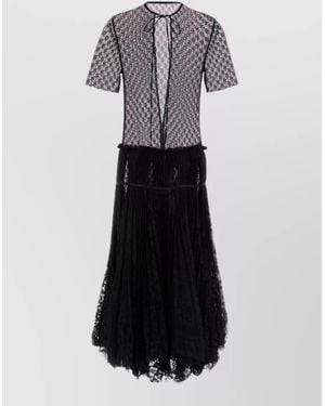 JW Anderson Lace Midi Dress - White