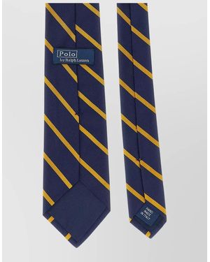 Polo Ralph Lauren Silk Striped Tie - Blue