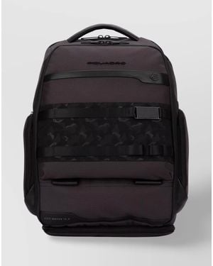 Piquadro Nylon Backpack - Black