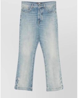 Amiri Straight Leg Faded Flare Jean - Blue