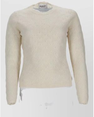 Isabel Marant Baby Alpaca Sweater - White