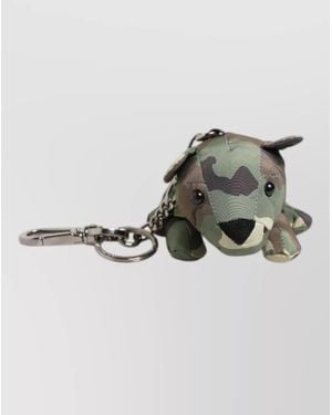Dolce & Gabbana Camouflage Bear Keyring - Metallic