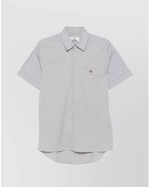 Vivienne Westwood Casual Shirt Collar Button-Down - Gray