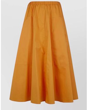 DR. HOPE Midi Skirt - Orange