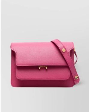 Marni Medium Trunk Shoulder Bag - Pink