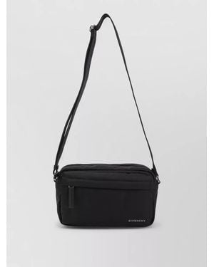 Givenchy Shoulder Bag Camera Style Adjustable Strap - White