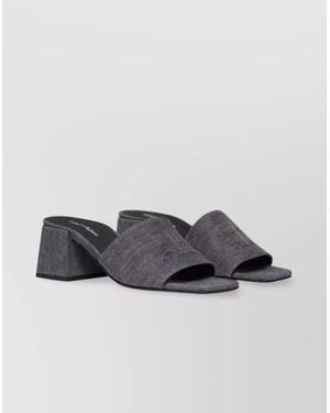 Courreges Block Heel Sandals - Multicolour