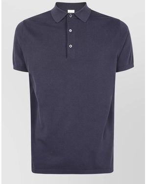 Aspesi Cotton Polo Shirt - Blue