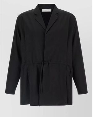 Kiko Kostadinov Virgin Wool Single Breasted Blazer - Black