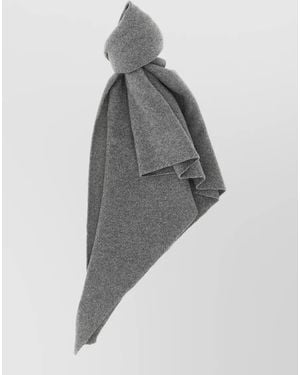 Nude Cashmere Knitted Scarf - Grey