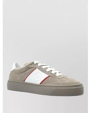 Furla Lace Up Sneakers Round Toe Contrast Panel - Multicolor