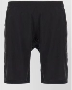 Veilance Secant Comp Track Knee Length Shorts - Blue