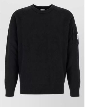 C.P. Company Wool Knit Vest - Black