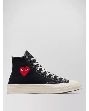 COMME DES GARÇONS PLAY Cotton High-Top Trainers - Multicolour