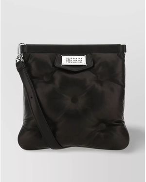 Maison Margiela Quilted Leather Shoulder Bag - Black