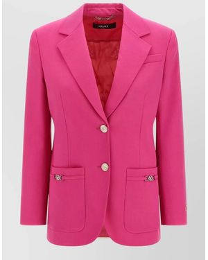 Versace Underwater Barocco Blazer - Pink