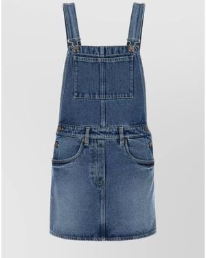 Prada Denim Mini Dress - Blue