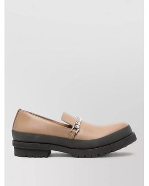 Stella McCartney Vegan Leather Slip-On Loafers - Black
