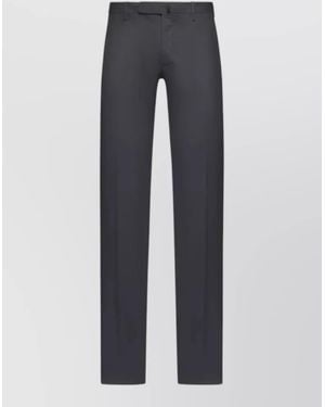 Incotex Straight-Leg Chino Trousers - Grey