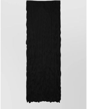 TOTEME Pleated Midi Skirt - Black