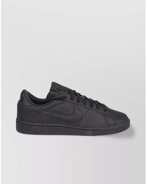 Comme des Garçons Leather Low-Top Trainers - Black
