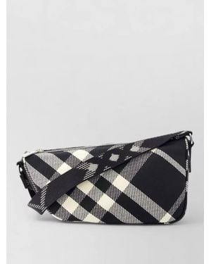 Burberry Shield Messenger S Crossbody Bag Polyester - Grey