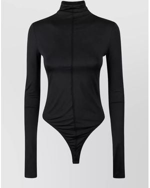 Wardrobe NYC Long-Sleeve Bodysuit - Black