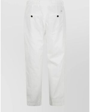Department 5 Cotton Straight-Leg Chinos - White
