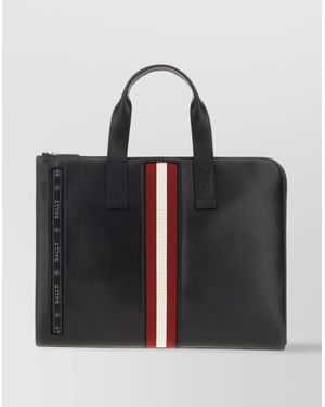 Bally Leather Document Case - Black
