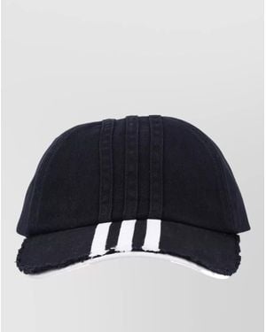 Y-3 Cap Three Stripes Crown Cotton Design - Blue